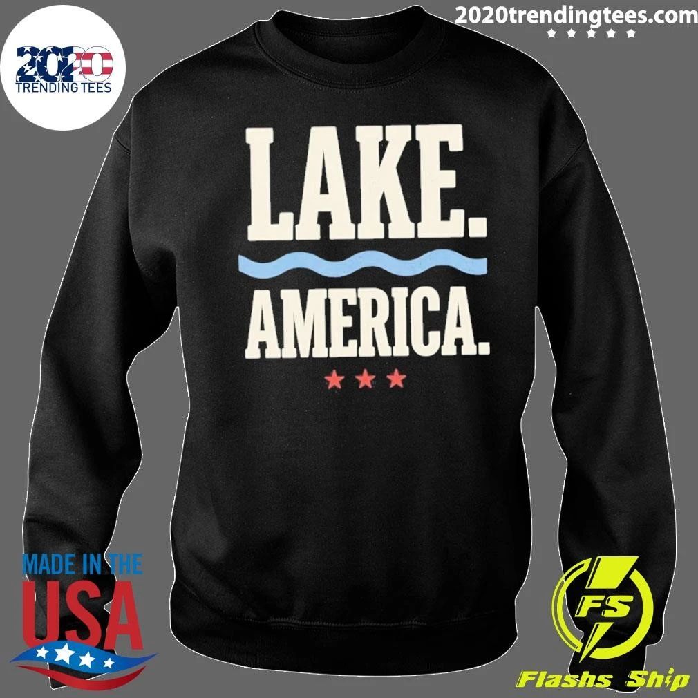 Lake America Summer Vacation Patriotic Shirt
