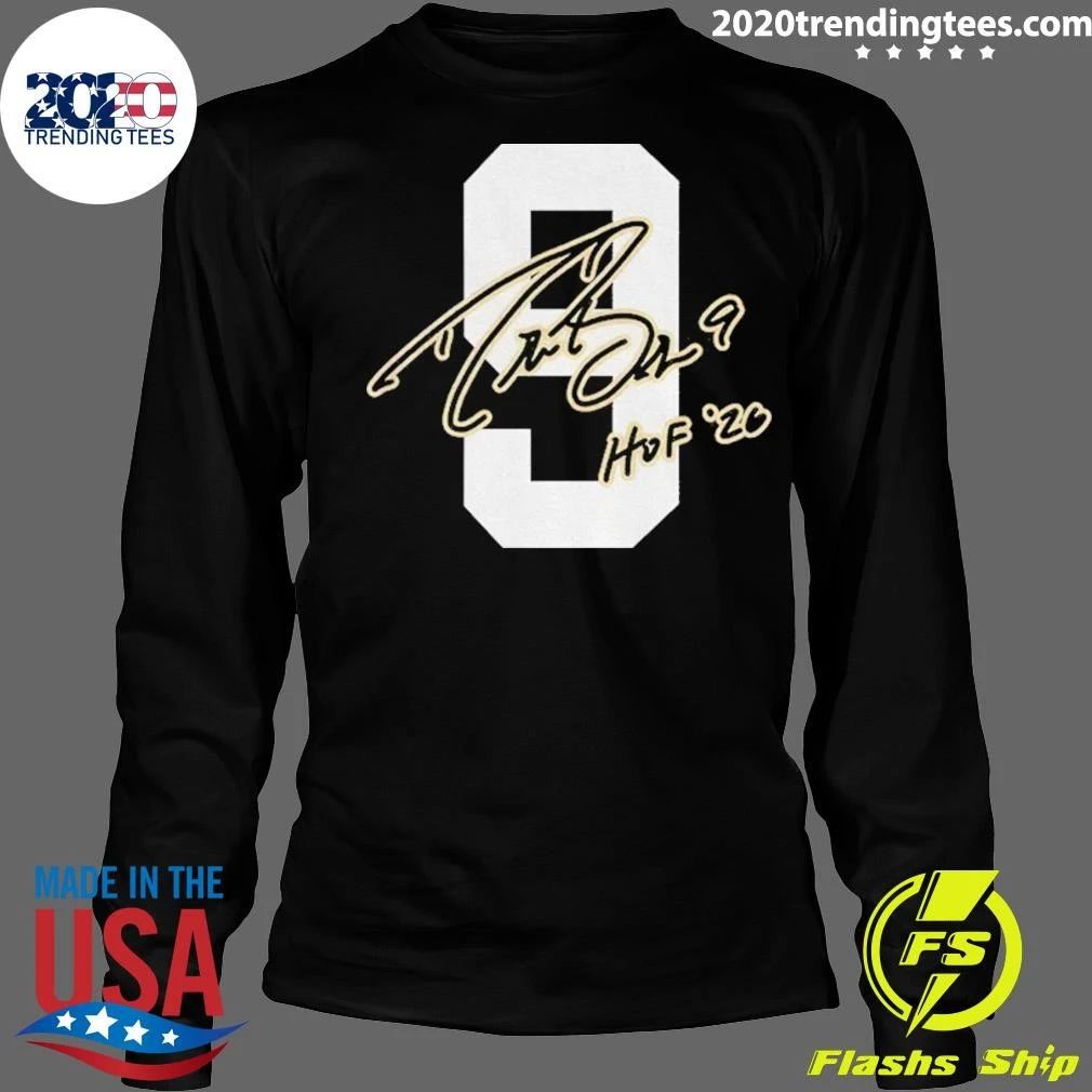Drew Brees Saints Class Of 2026 Elected Signature Shirt