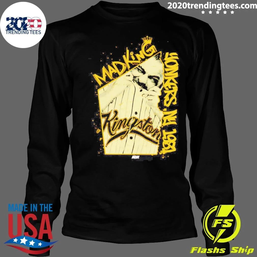 Eddie Kingston Yonkers Ny 1981 Kingston Shirt