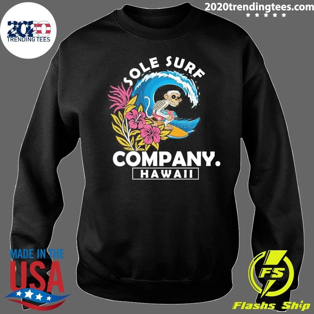 Monkey Cool Stock Illustrations Sole Surf Company Hawaii Shirt