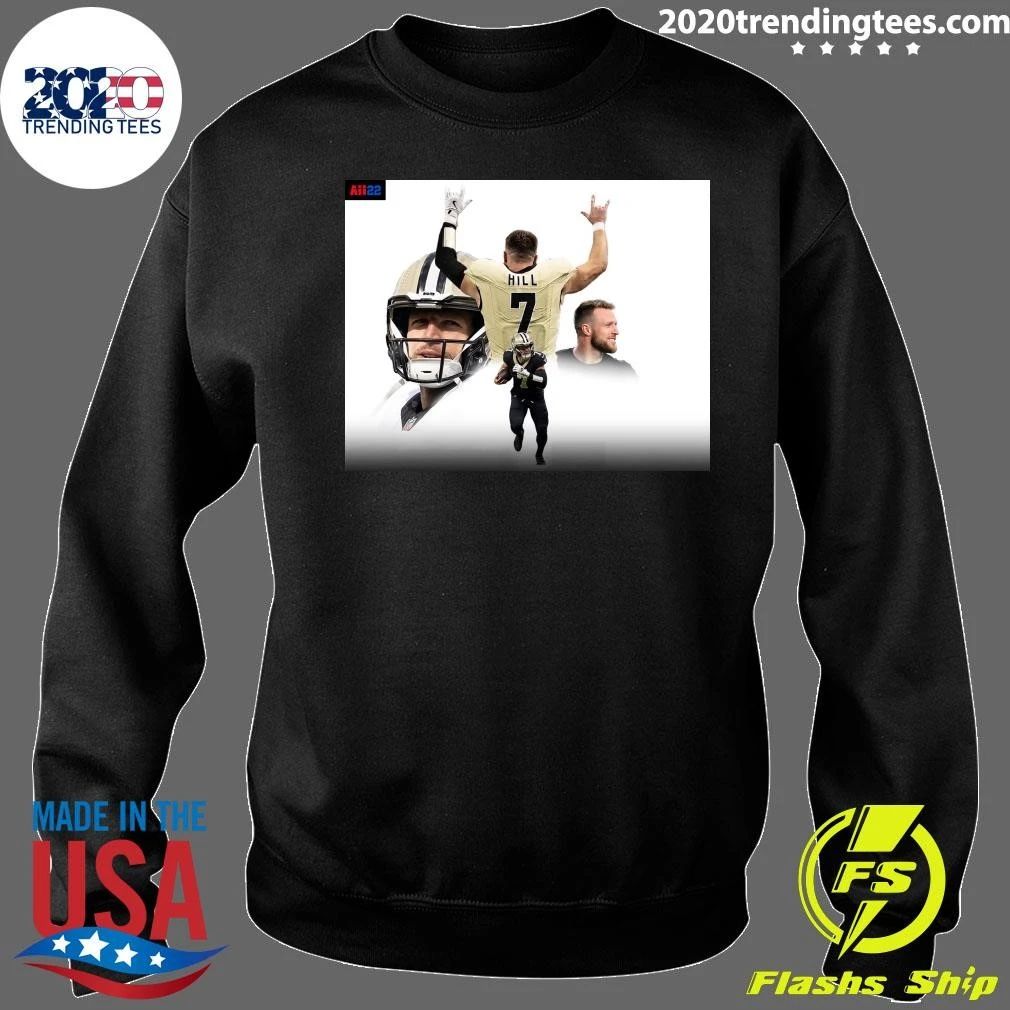 Utility man Taysom Hill and the Saints 2026 Poster Shirt