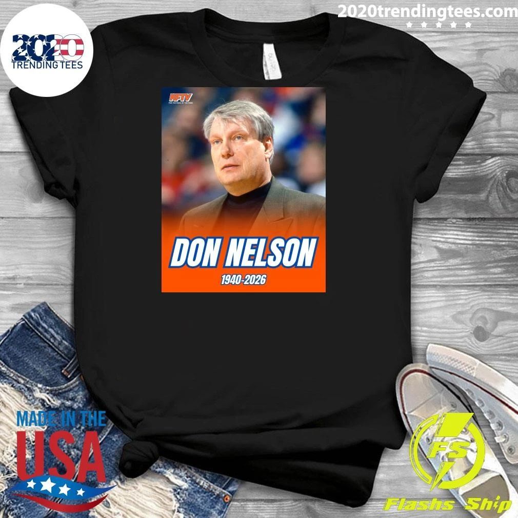 Rest In Peace Coach Don Nelson 1940-2026 Shirt