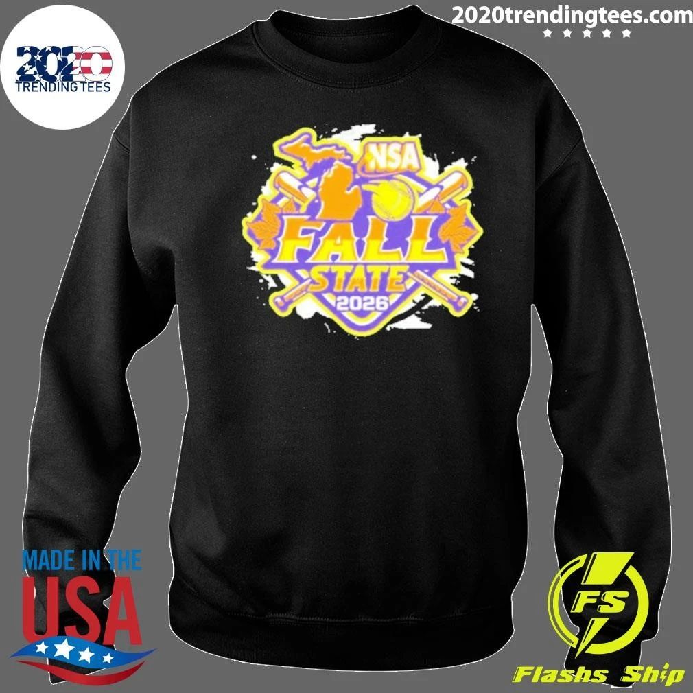 2026 Nsa Michigan Fall State Fastpitch Tournament Shirt