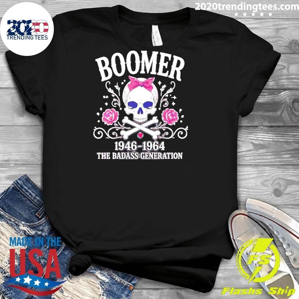 Boomer 1946-1964 The Badass Generation Vintage Shirt