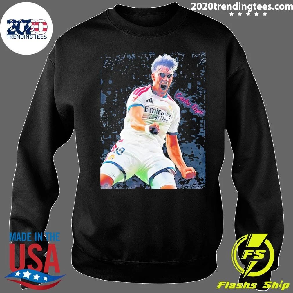 Carlos Espi Valencia Cf Mestalla Portrait Shirt
