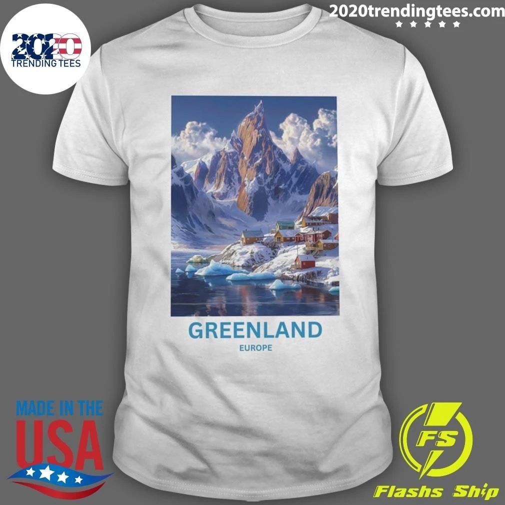 Arctic Landscape Greenland Shirt