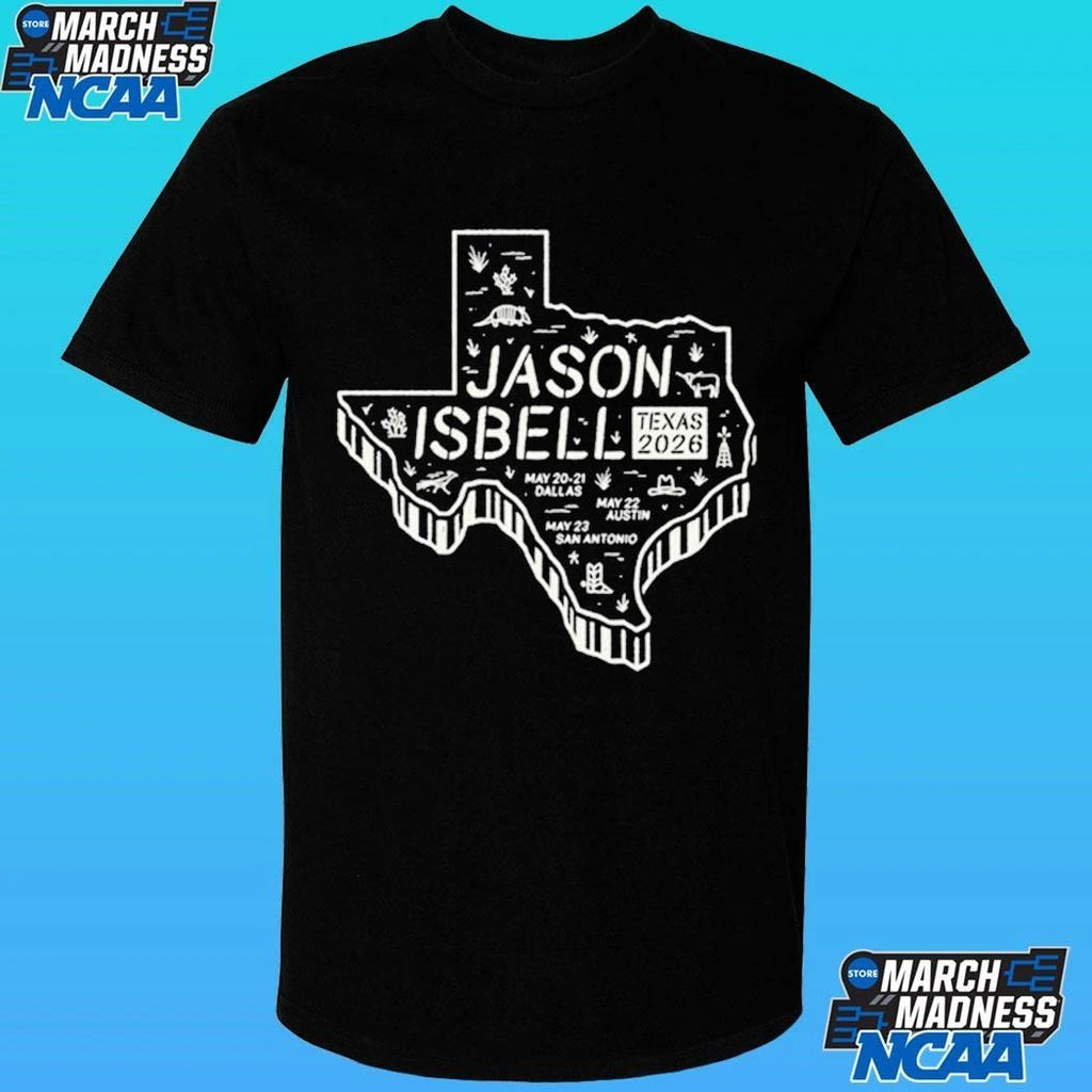 Jason Isbell May 20-23 2026 Texas Shows Shirt