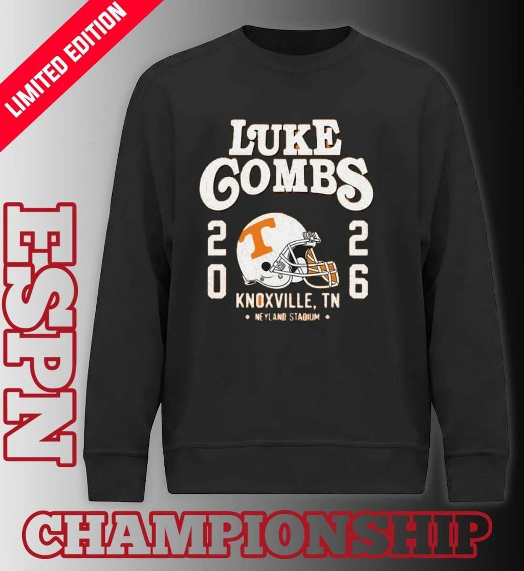 Luke Combs X Tennessee Volunteers My Kinda Saturday Night Tour 2026 Knoxville TN Shirt