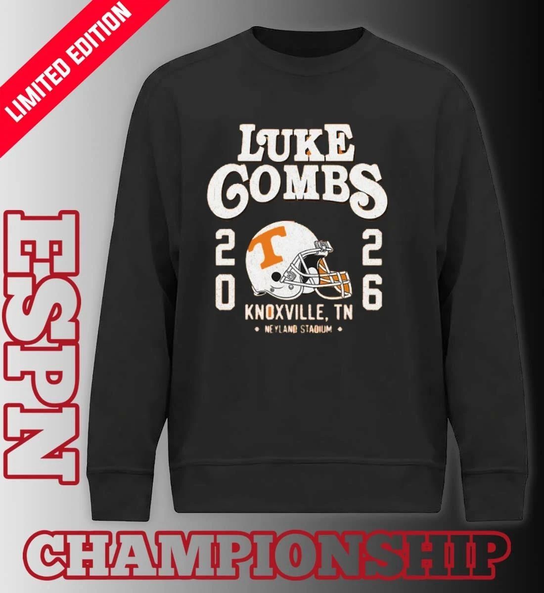 Luke Combs X Tennessee Volunteers My Kinda Saturday Night Tour 2026 Knoxville TN Shirt