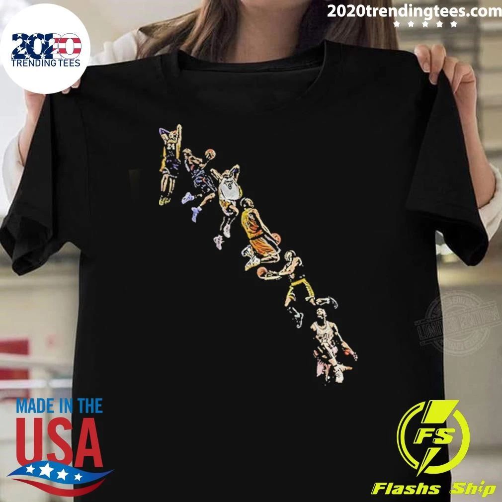 Kobe Bryant Los Angeles Lakers Multi Player Forever Legend Shirt