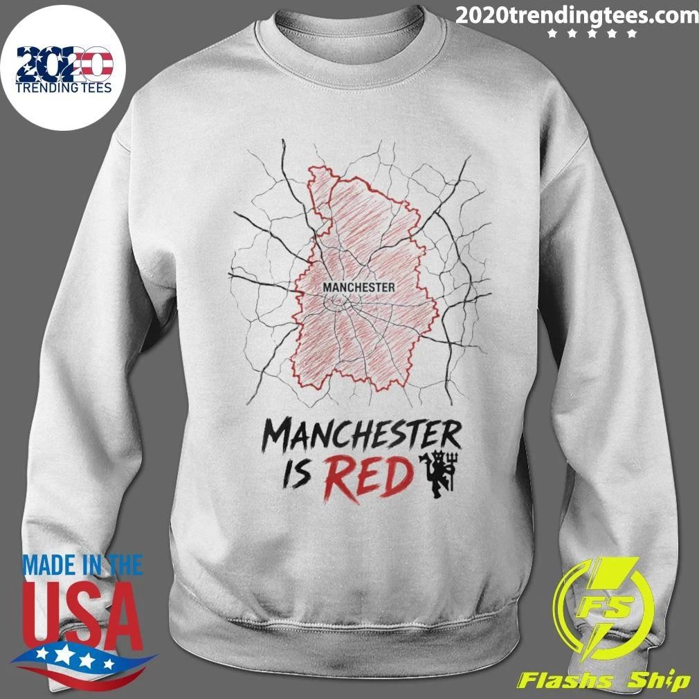 Manchester United Oversized Manchester is Red Shirt