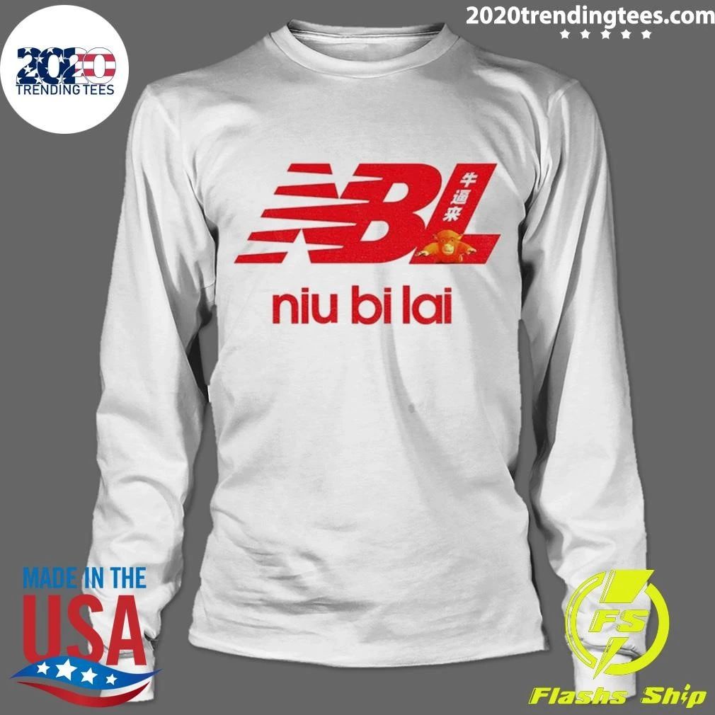 Niu Bi Lai Nbl Parody Red Logo Shirt