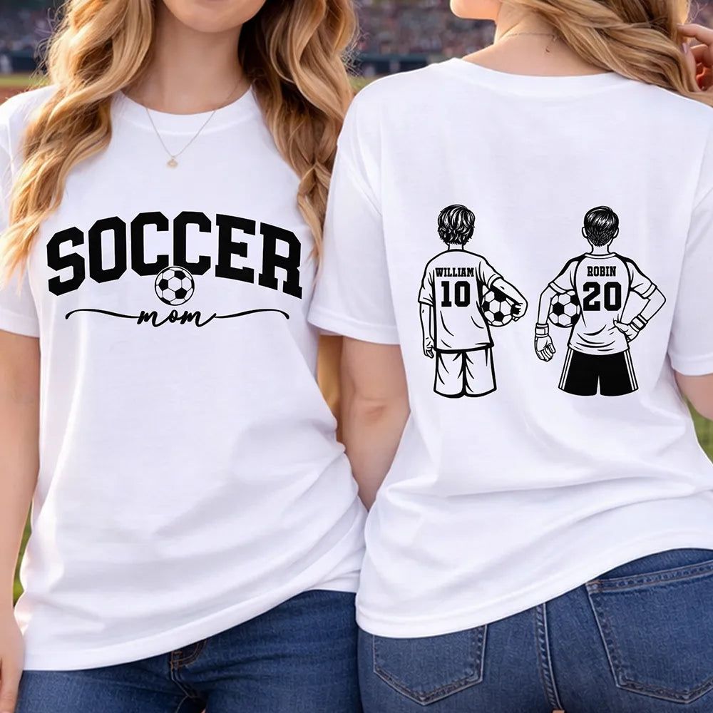 Soccer Mom - Personalized T Shirt