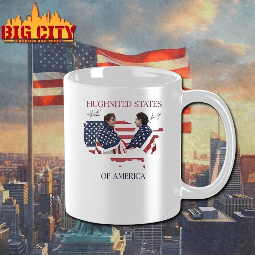 Jack Hughes Hughnited States Of America signature T-shirt