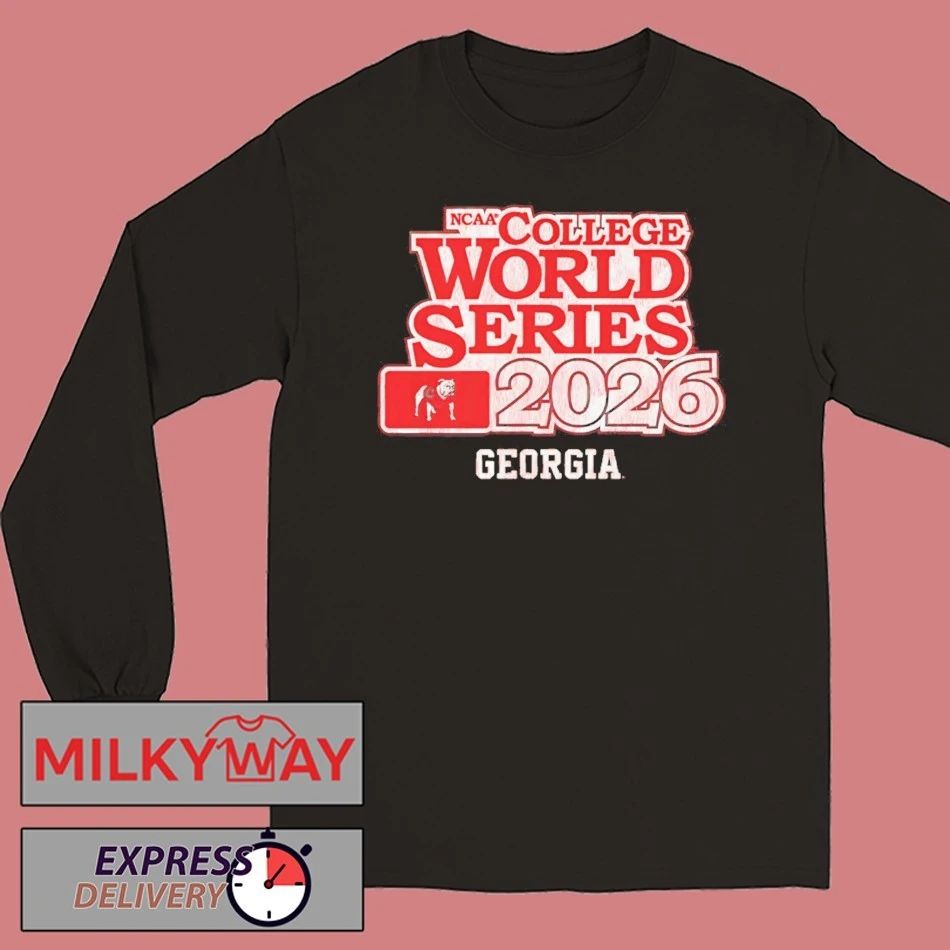 Georgia Baseball 2026 College World Series Shirt