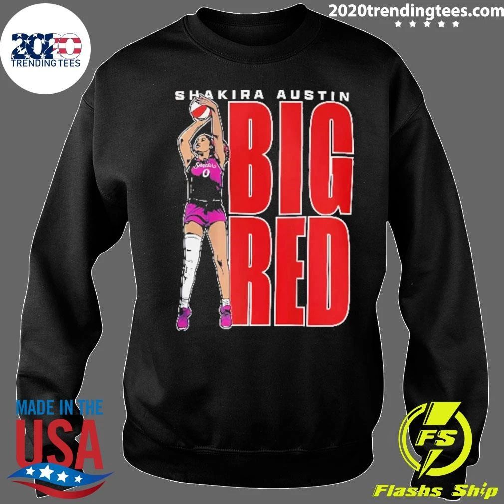 Shakira Austin Big Red Shirt