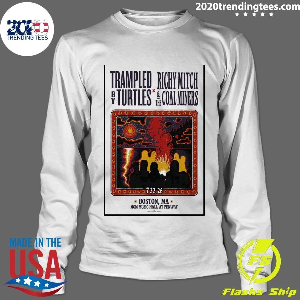 Trampled By Turtles July 25 2026 Schenectady Shirt