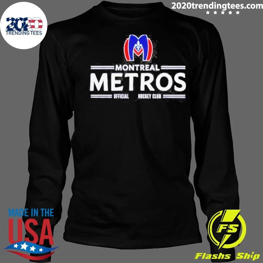 Montreal Metros Official Hockey Club Hudson Williams Shirt