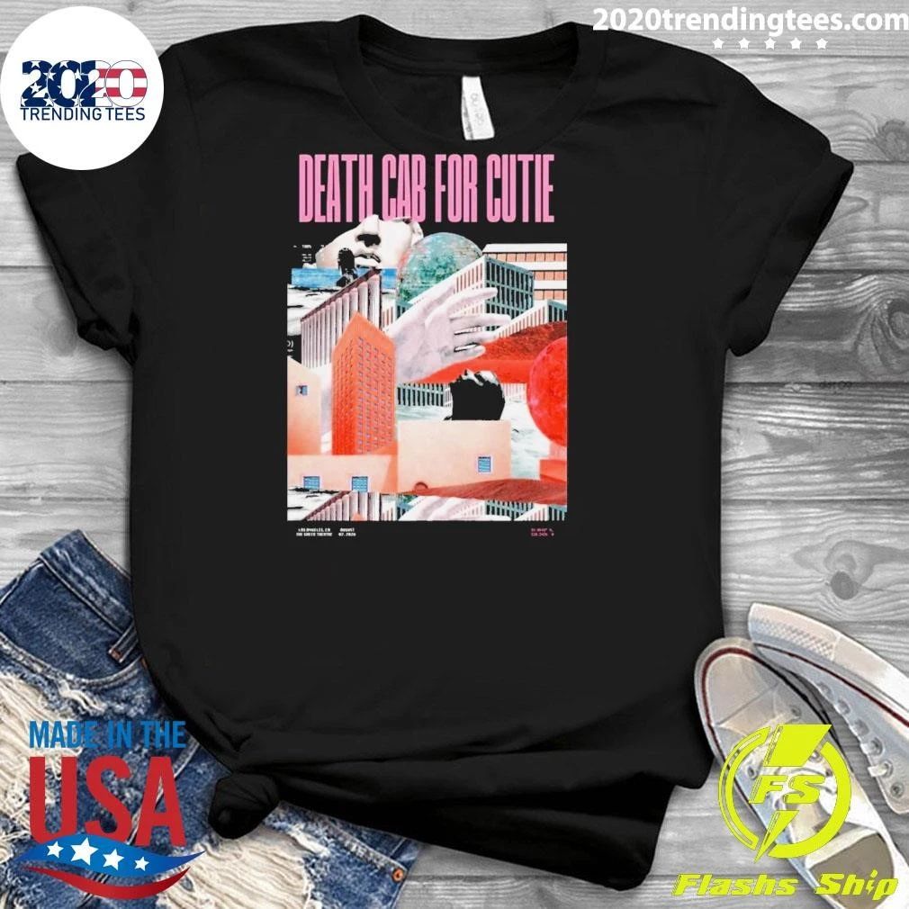 Death Cab For Cutie August 2, 2026 Los Angeles CA Shirt