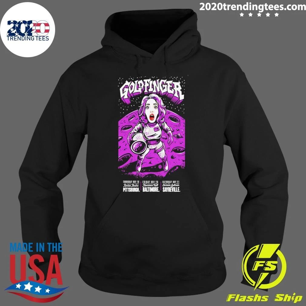 GoldFinger November 19-21 2026 McKees Rocks PA, Baltimore MD And Sayreville NJ Shirt