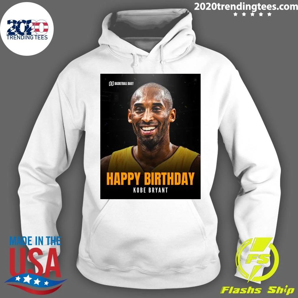 Happy 48th Birthday to Kobe Bryant Shirt