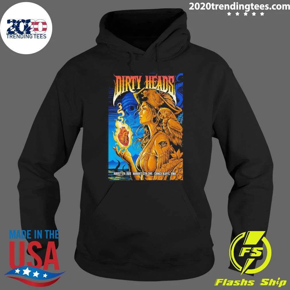 Dirty Heads August 5th, 2026 Harrah’s Stir Cove Council Bluffs, Iowa Shirt