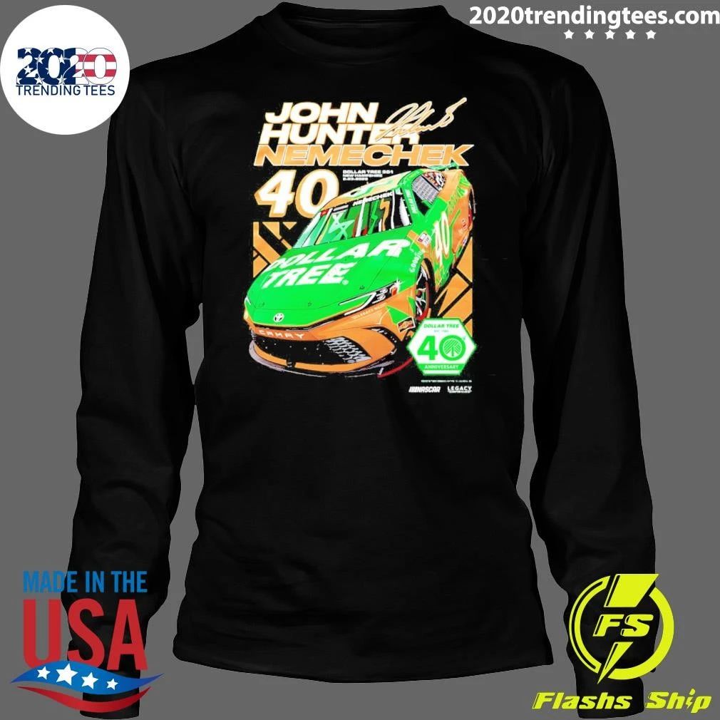 John Hunter Nemechek 40 Dollar Tree 301 Shirt