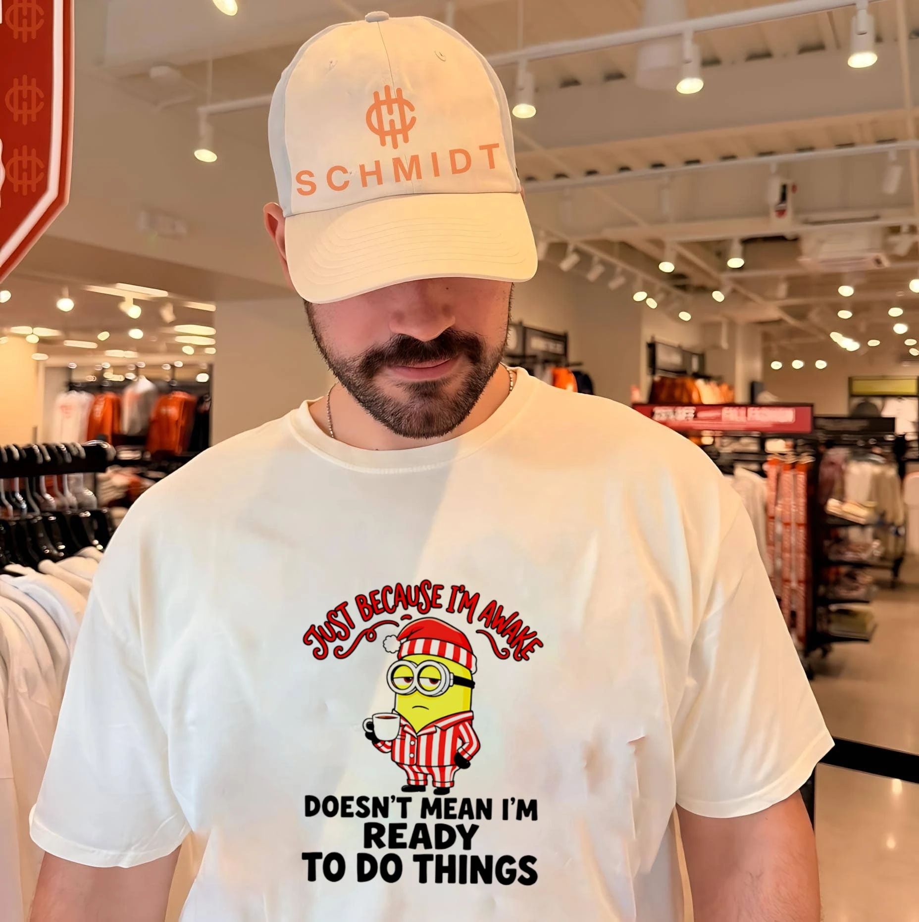 Just because I’m awake doesn’t mean I’m ready to do things Minion shirt
