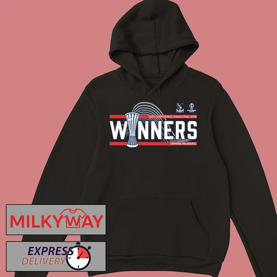 Crystal Palace 2026 UEFA Conference League Winners T-Shirt