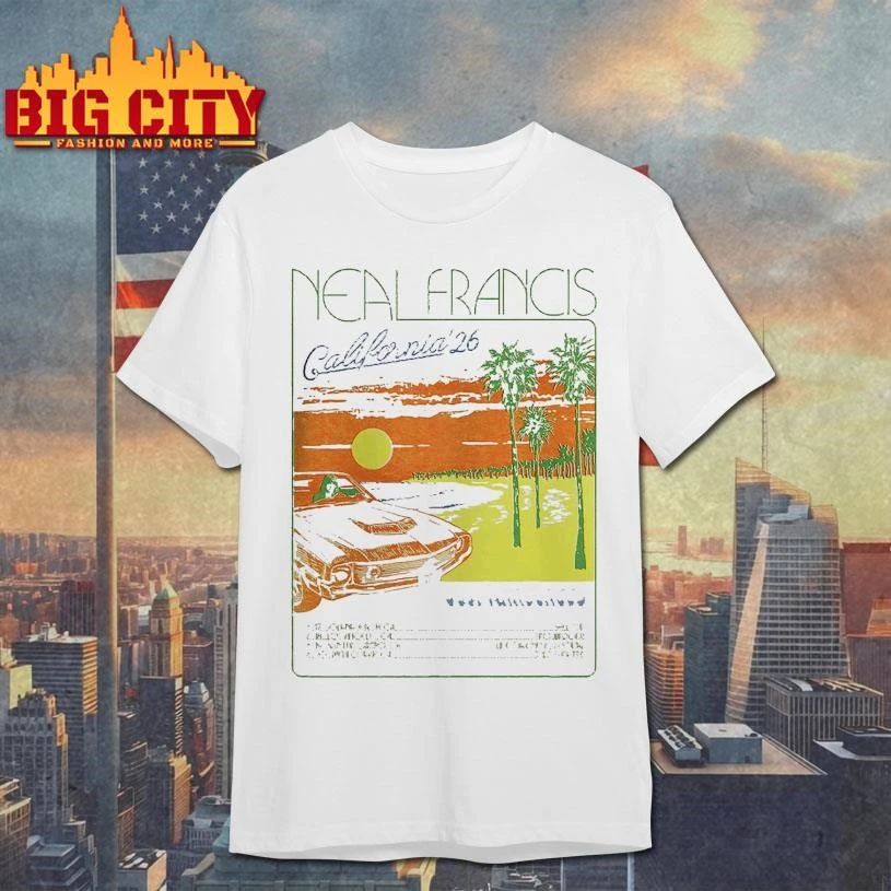 Neal Francis California 2026 Run Shows Schedule Dates Shirt