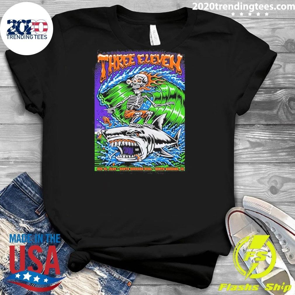 Three Eleven Band Santa Barbara At Santa Barbara Bowl In Santa Barbara CA On August 2026 Shirt