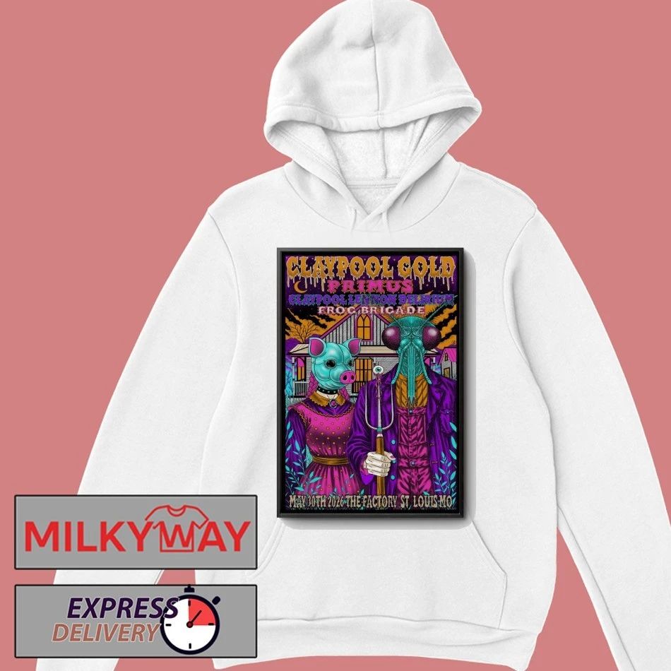 Primus Chesterfield Tour On May 30 2026 Poster shirt