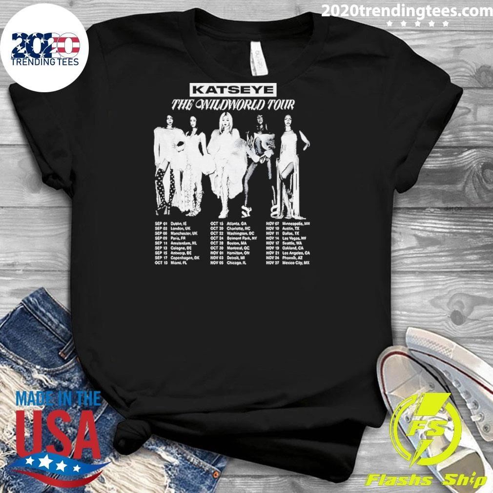 Katseye The Wildworld Tour 2026 Beautiful Chaos Date Shirt