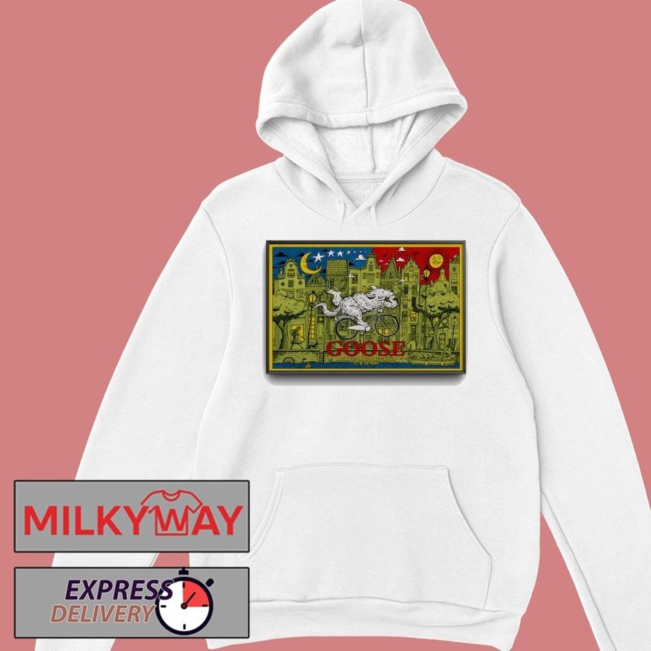 Goose Amsterdam, Netherlands Tour On May 27-28 2026 Poster shirt