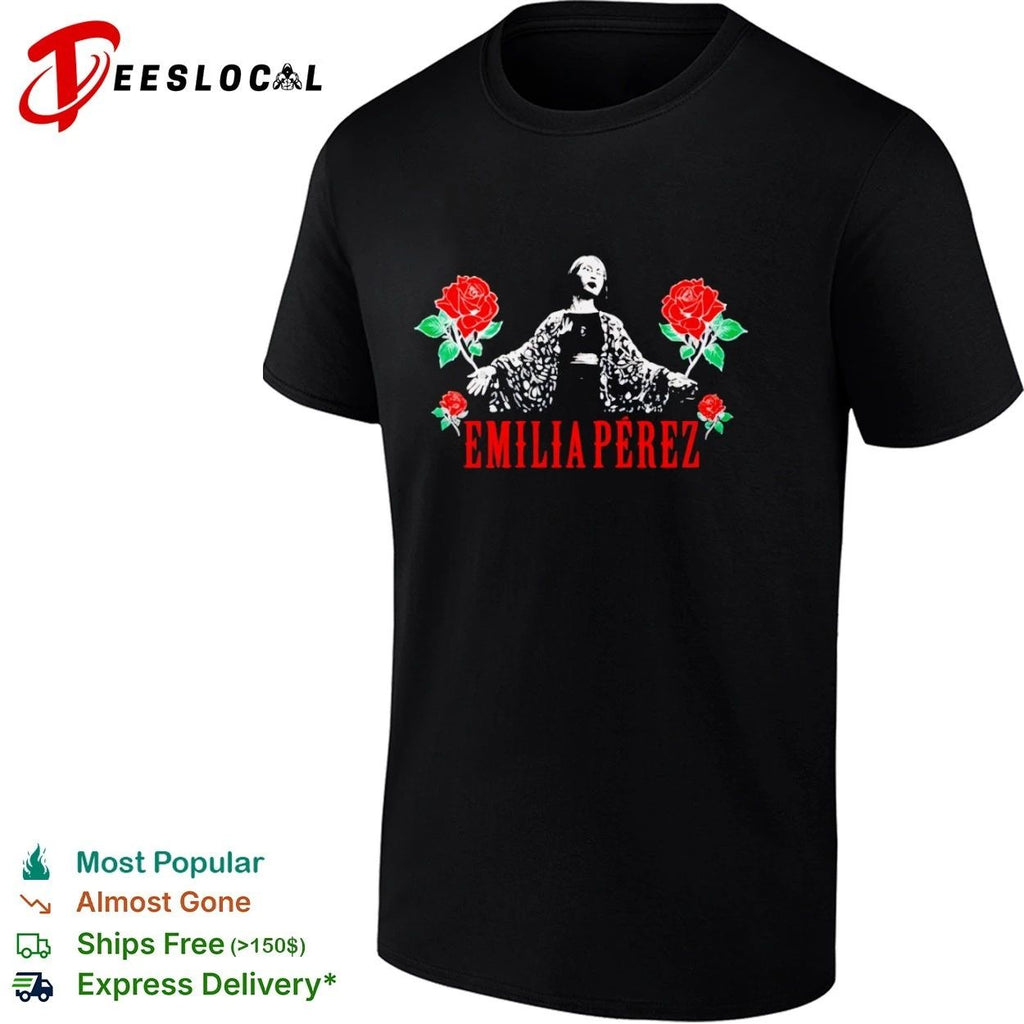 Emilia Pérez Roses Jacques Audiard film T-shirt