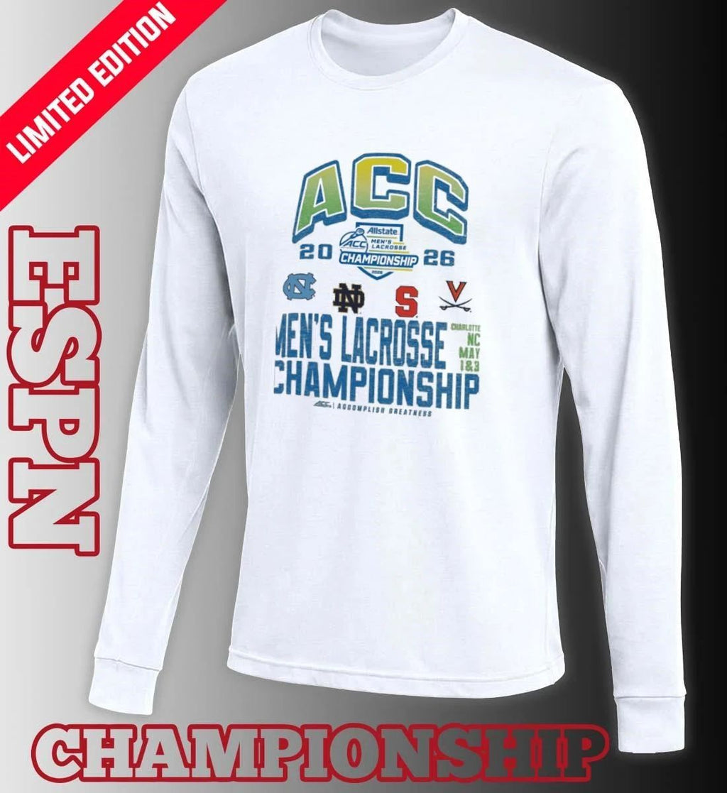 2026 Atlantic Coast Conference Men’s Lacrosse Championship Shirt