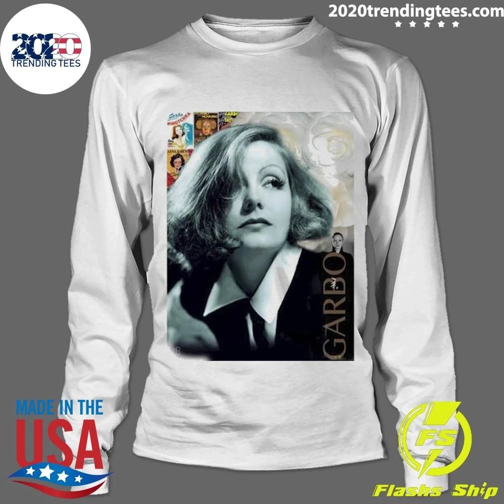Greta Garbo Collage Portrait Shirt