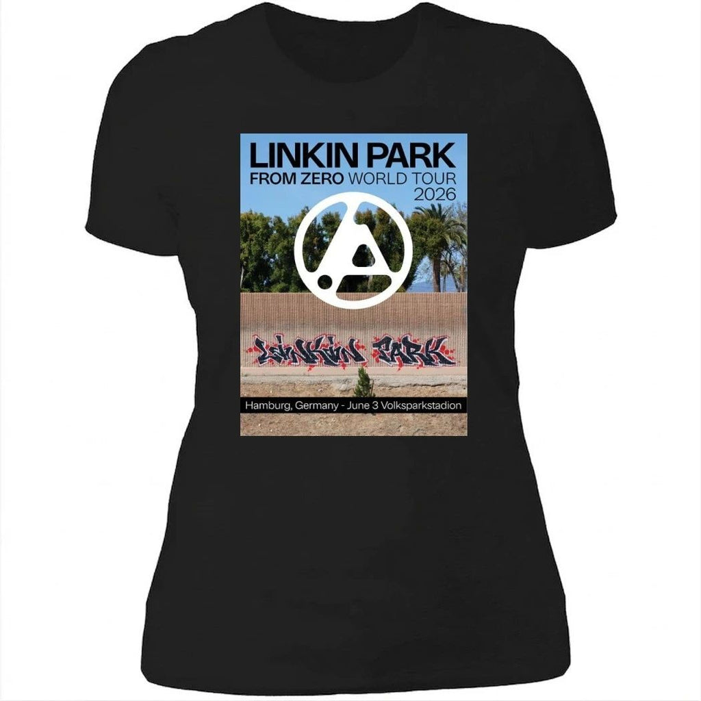 Linkin Park From Zero 2026 Tour Hamburg Germany Night 2 Poster At Volksparkstadion On June 3 2026 Poster Shirt