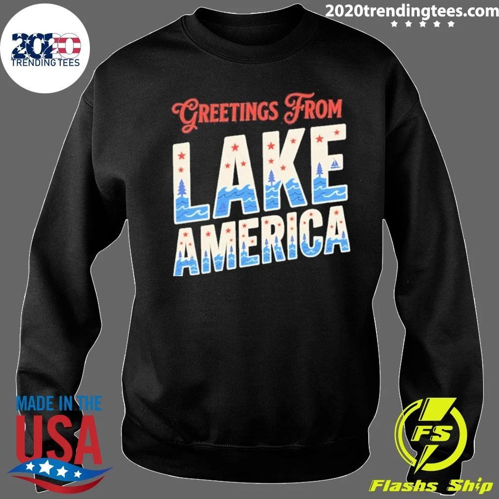 Greetings from Lake America Trump 2026 Shirt