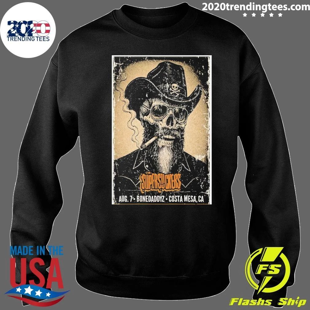 Supersuckers Bonedaddyz Costa Mesa August 7 2026 Shirt