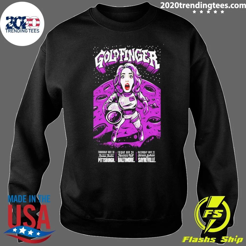 GoldFinger November 19-21 2026 McKees Rocks PA, Baltimore MD And Sayreville NJ Shirt