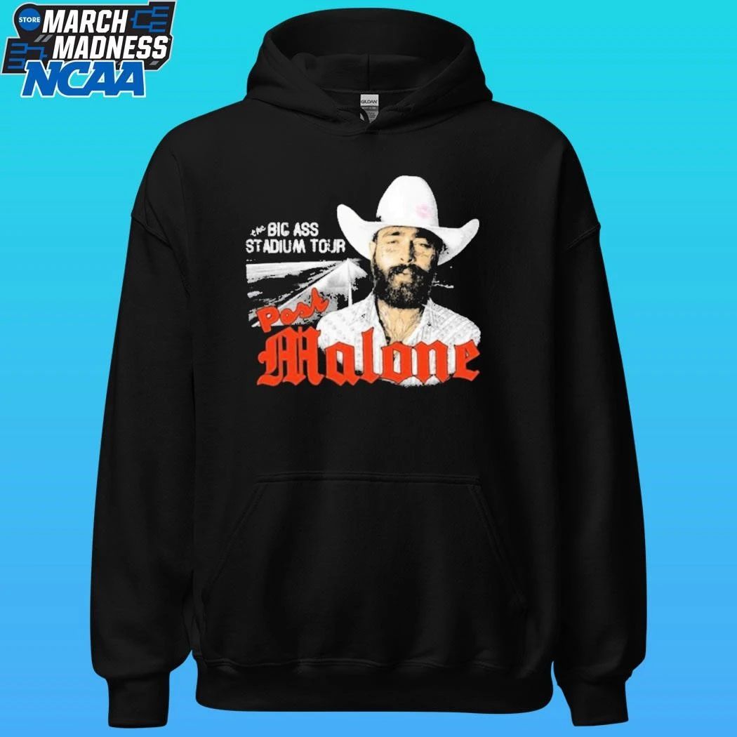 Post Malone Big Ass Stadium Tour Photo Shirt