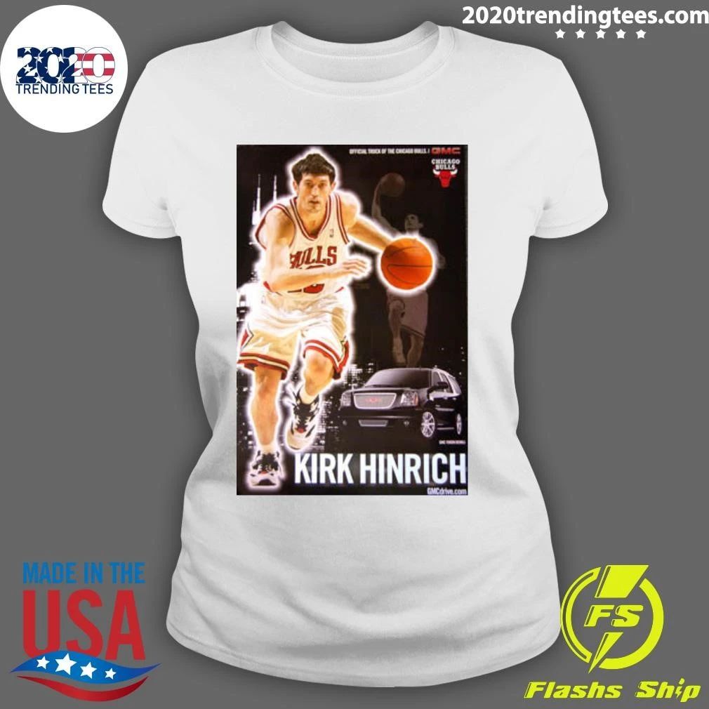 Kirk Hinrich Chicago Bulls Action Poster Shirt