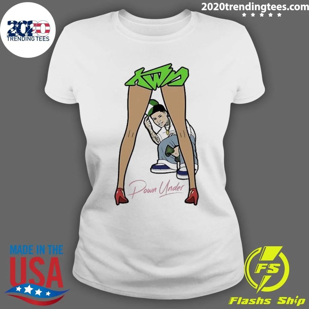 Kwn Pown Under Hip Hop Streetwear Urban Shirt