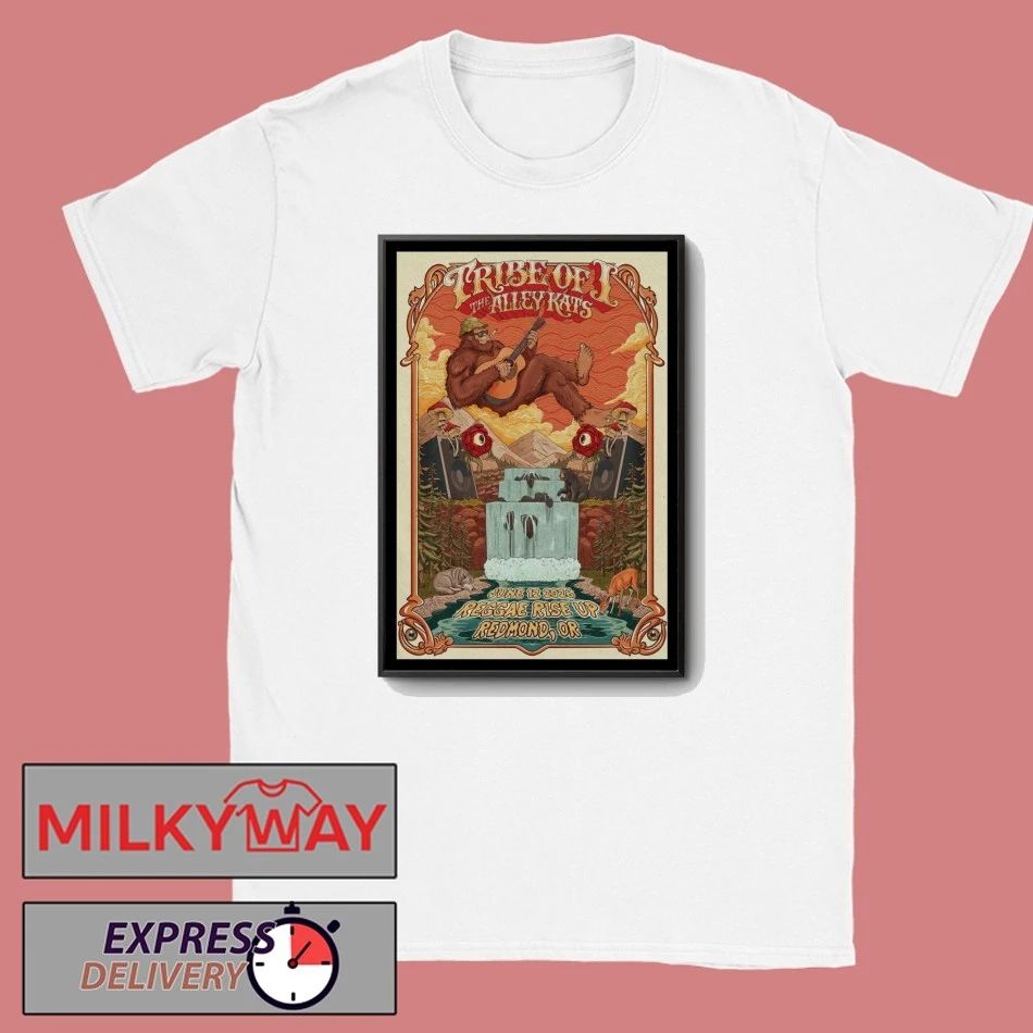 Tribe of I and The Alley Kats June 10 2026 Boise, ID Poster shirt