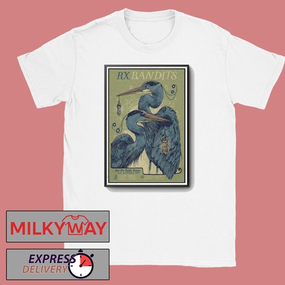 POSTER 2026 RX Bandits And The Battle Begun 20th Anniversary Tour LIMITED shirt