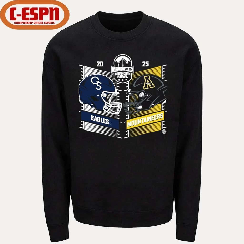 Birmingham Bowl Head To Head Georgia Southern Vs. Appalachian State Shirt