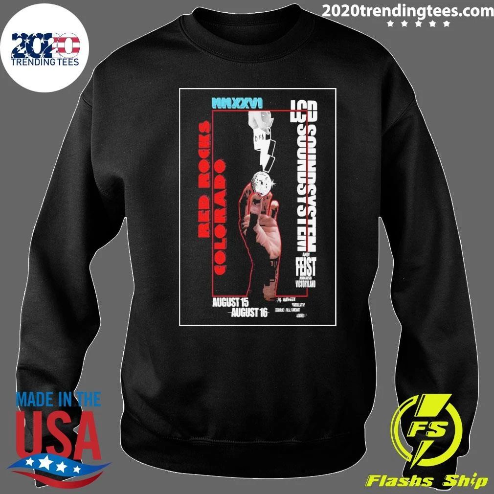 Lcd Soundsystem Red Rocks 2026 Shirt