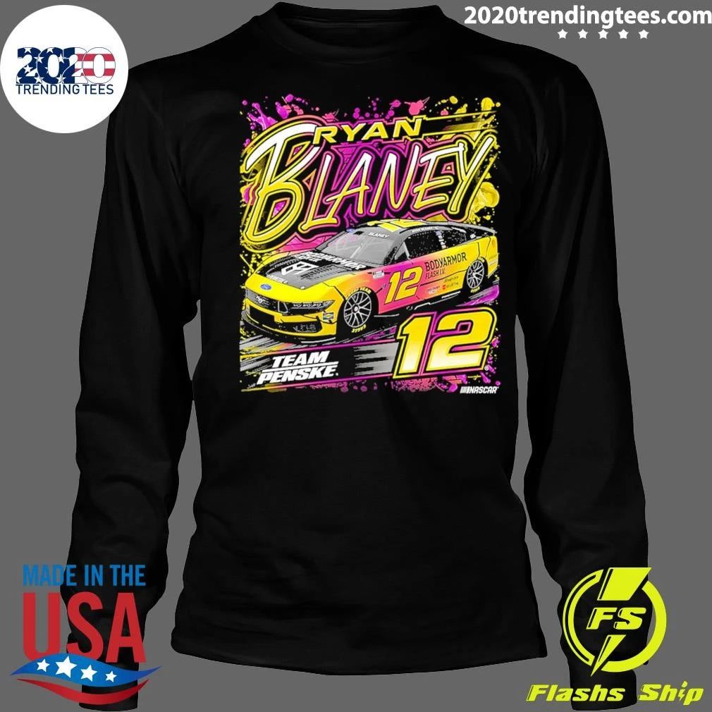 Ryan Blaney Classic Ink BodyArmor Flash I.V. Car Shirt