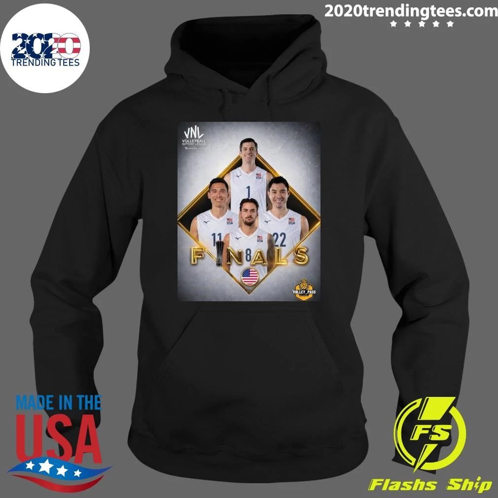 USA Qualified For The Final Volleyball Nations League Wins 2026 Shirt